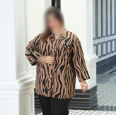 شومیز زنانه سایز بزرگ مدل مبینا کد ۹