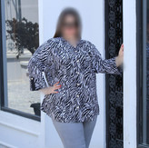 شومیز زنانه سایز بزرگ مدل مبینا کد ۷