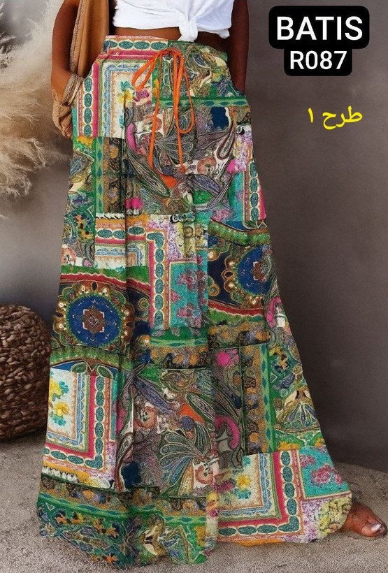 دامن تک لاکچری جیب دار طرح ۱