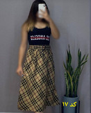 دامن چارخونه پشمی کد ۱۷