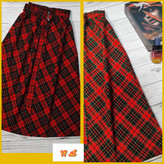 دامن چارخونه پشمی کد ۱۲