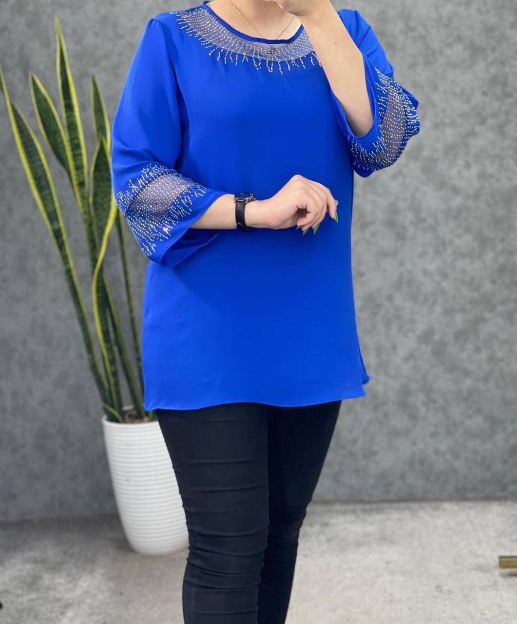 شومیز مجلسی قواره دار مدل شیما در رنگبندی جذاب وسایز ۴۰ تا۵۴