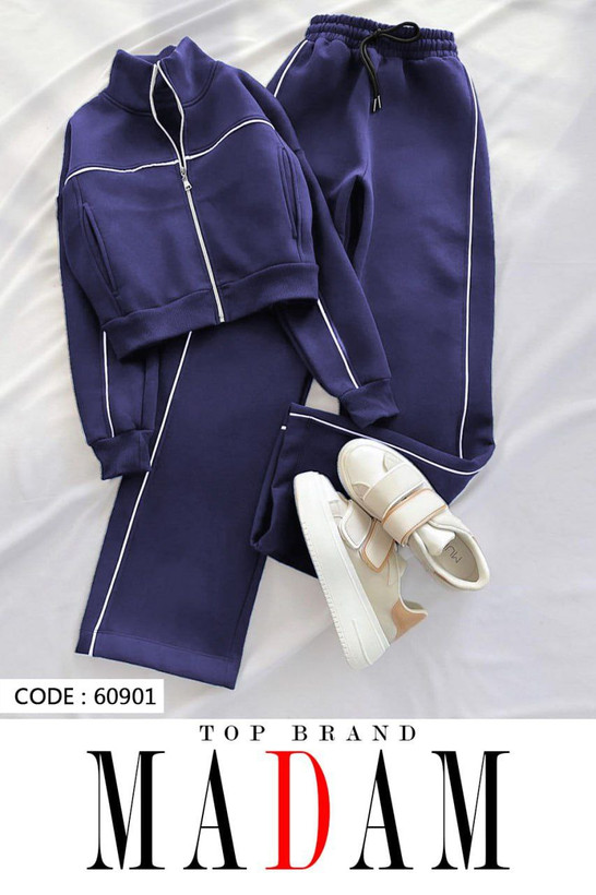 ست سویشرت شلوار سرمهای