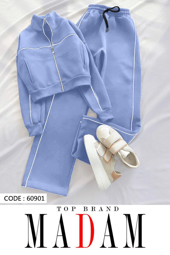 ست سویشرت شلوار آبی آسمانی