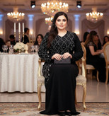 پیراهن مجلسی بیگ سایز ماکسی تندیس.سایزبندی از۵۰تا۶۰ طبق تصویر چارت اندازه گیری.برای تعیین سایز مورد نظر پیام دهید.