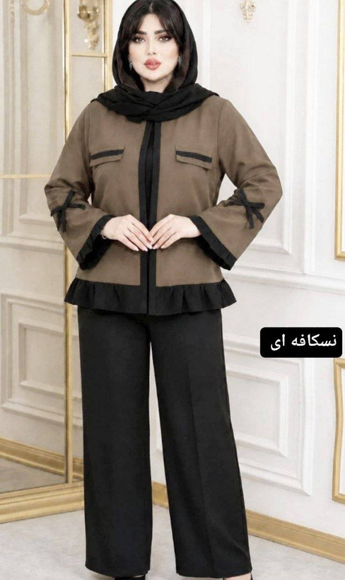 ست کت شلوار زنانه آنجل.فری سایزتا۴۶طبق توضیحات.در رنگبندی جذاب.برای تعیین رنگ مورد نظر پیام دهید.