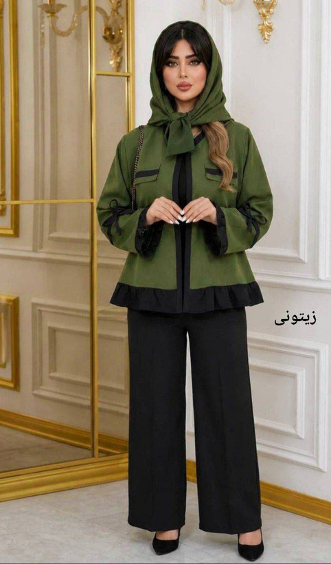 ست کت شلوار زنانه آنجل.فری سایزتا۴۶طبق توضیحات.در رنگبندی جذاب.برای تعیین رنگ مورد نظر پیام دهید.