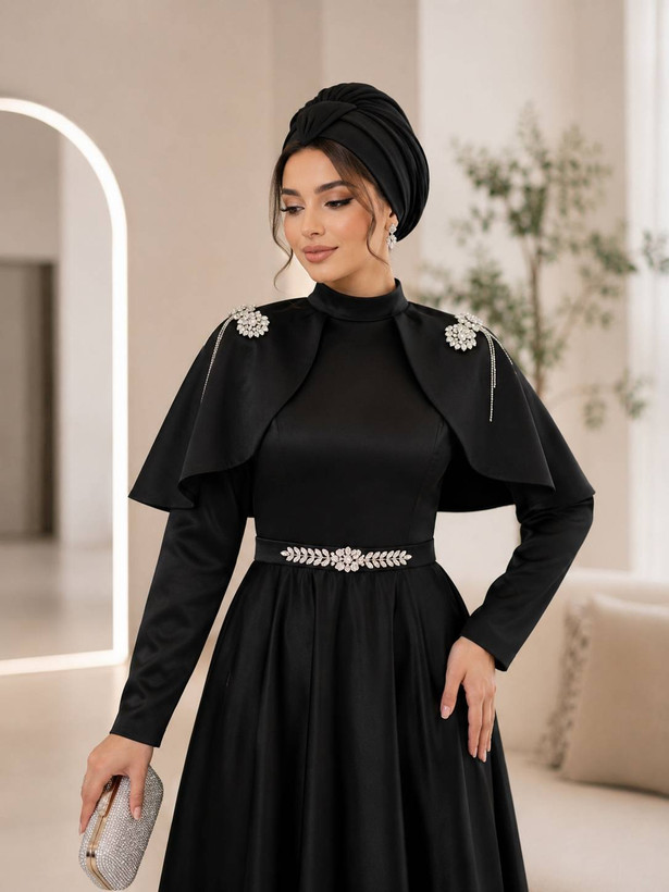 پیراهن مجلسی پوشیده فرشته.سایزبندی از ۳۸تا۵۰طبق توضیحات.برای تعیین سایز پیام دهید.